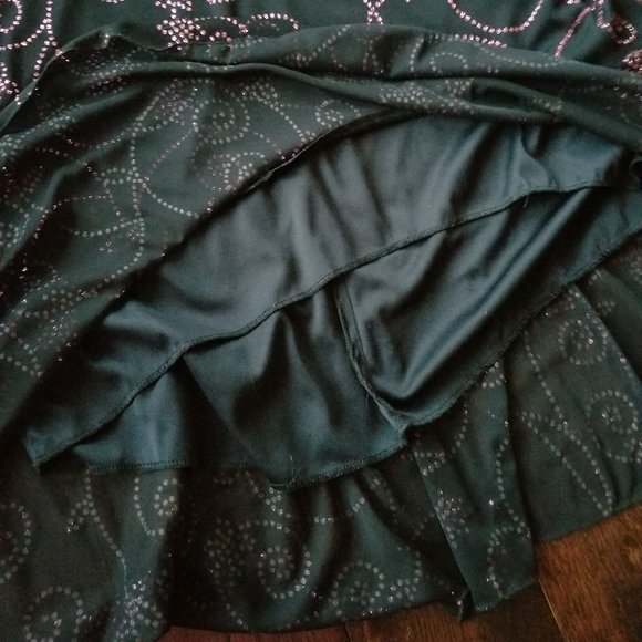 M Studio Black Dress with Pink Sparkles - Picture 2 of 6